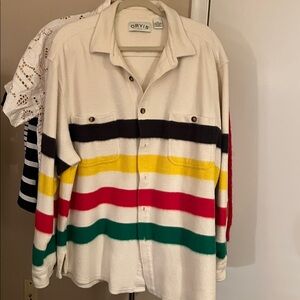 Orvis Multicolor Striped Shirt/Jacket Hudson